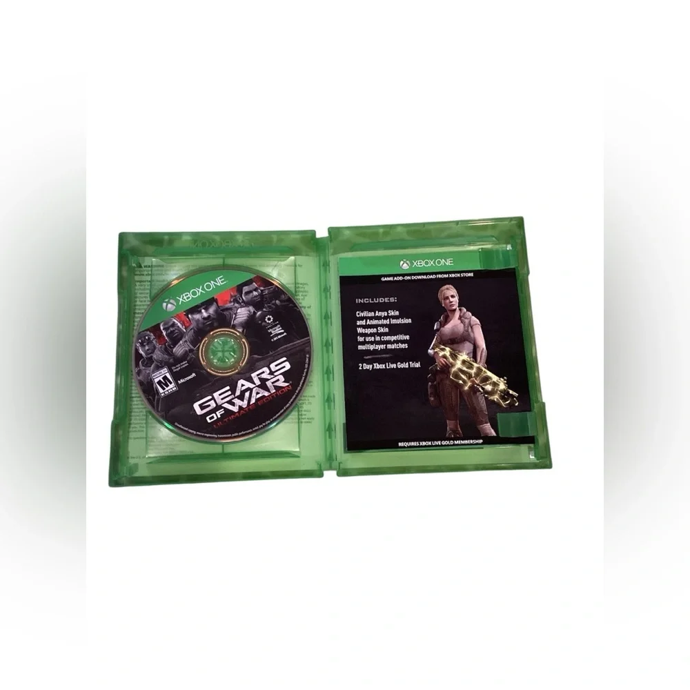 Gears‎ of War Ultimate Edition Xbox One Microsoft Studios Video Game Disc